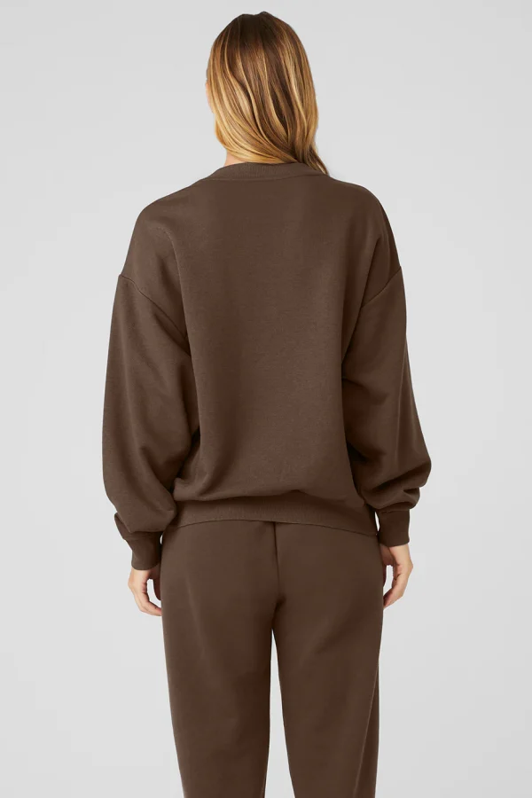 Accolade Crew Neck Pullover - Espresso