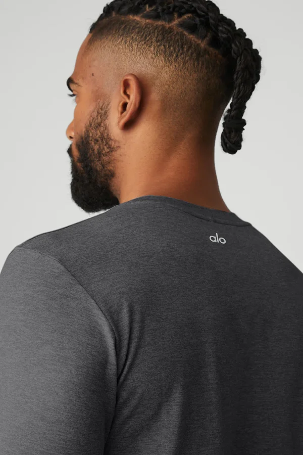 Conquer Reform Crewneck Long Sleeve - Dark Heather Grey