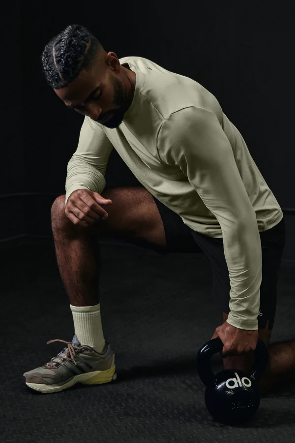 Conquer Reform Crewneck Long Sleeve - Limestone