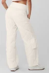 High-Waist Snowrider Puffer Pant - Ivory