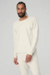 Triumph Crew Neck Sweatshirt - Bone