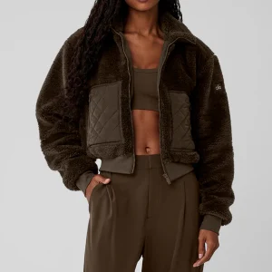 Sherpa Edge Bomber - Espresso