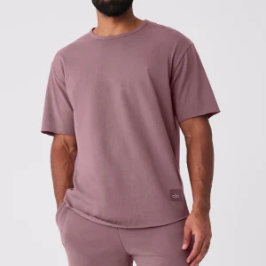 Society Crewneck Tee - Woodrose