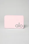 Uplifting Yoga Block - Powder Pink/Silver