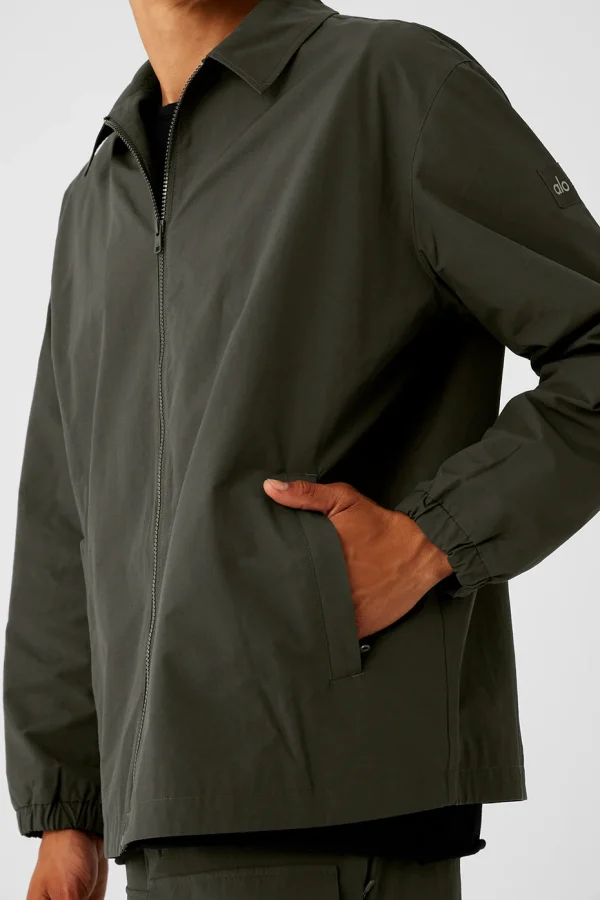 Torrent Overshirt - Stealth Green