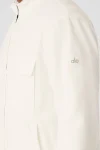 Polar Fleece Ridge Full Zip Jacket - Ivory