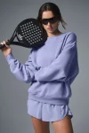 Accolade Crew Neck Pullover - Lilac Blue