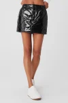 Snomoto Puffer Mini Skirt - Black
