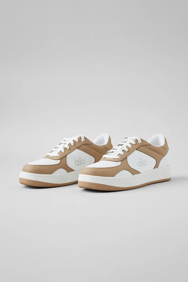 Alo Recovery Mode Sneaker - Gravel/White