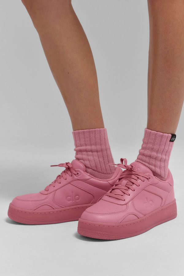 ALO Recovery Mode Sneaker – Pink Wild Rose