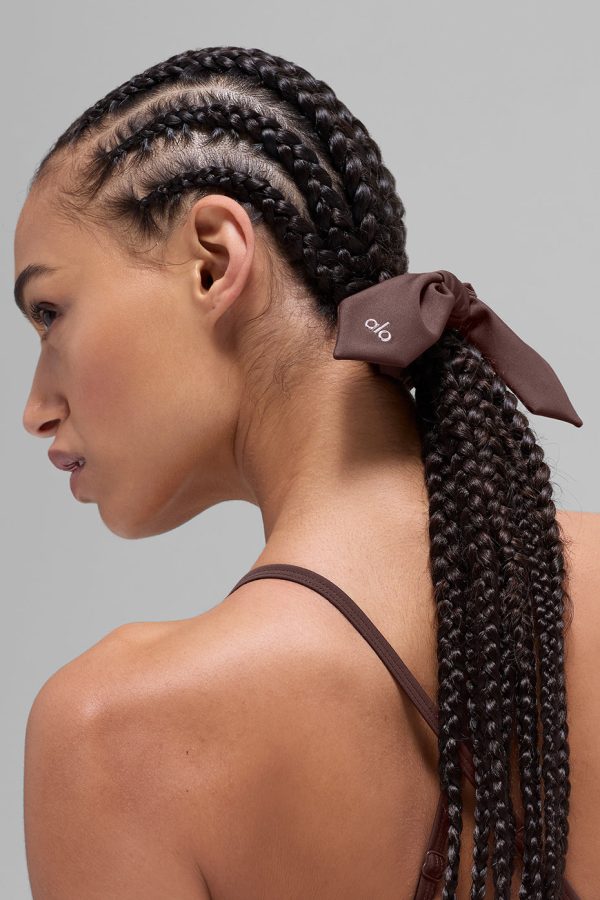 Airlift Rhythm Scrunchie – Brownstone
