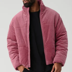 Corduroy Stage Puffer - Mars Clay