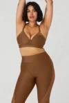 Airlift Mesh Celeste Bra - Cinnamon Brown