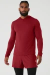 Conquer Reform Long Sleeve With Hood - Victory Red