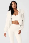 Faux Fur Foxy Jacket - Ivory