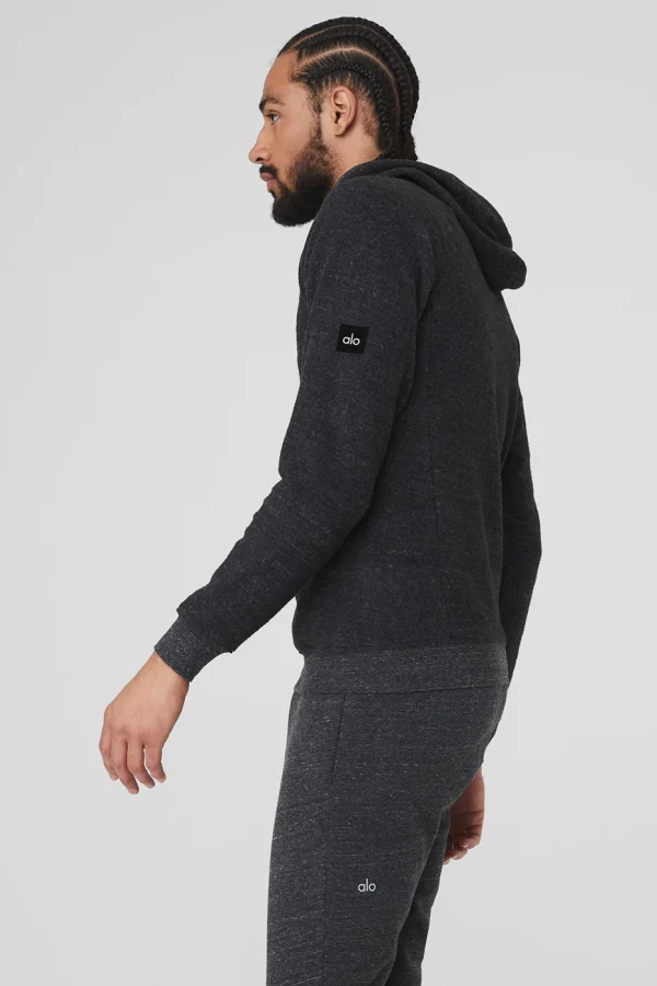 Triumph Hoodie - Charcoal Black Triblend