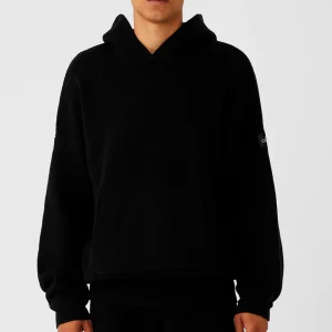 Scholar Hooded Sweater - Black