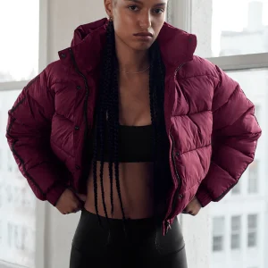 Aspen Love Puffer Jacket - Wild Berry