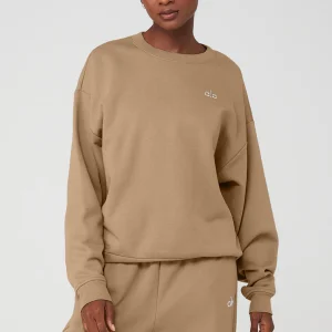 Accolade Crew Neck Pullover - Gravel