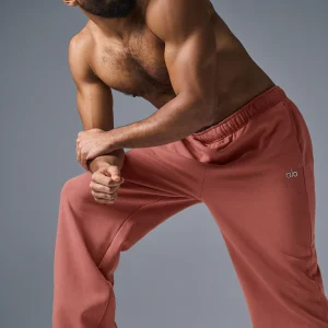 Accolade Straight Leg Sweatpant - Soft Terracotta