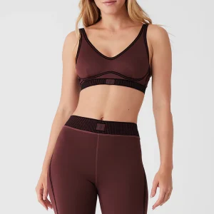 Airlift Line Up Bra - Cherry Cola