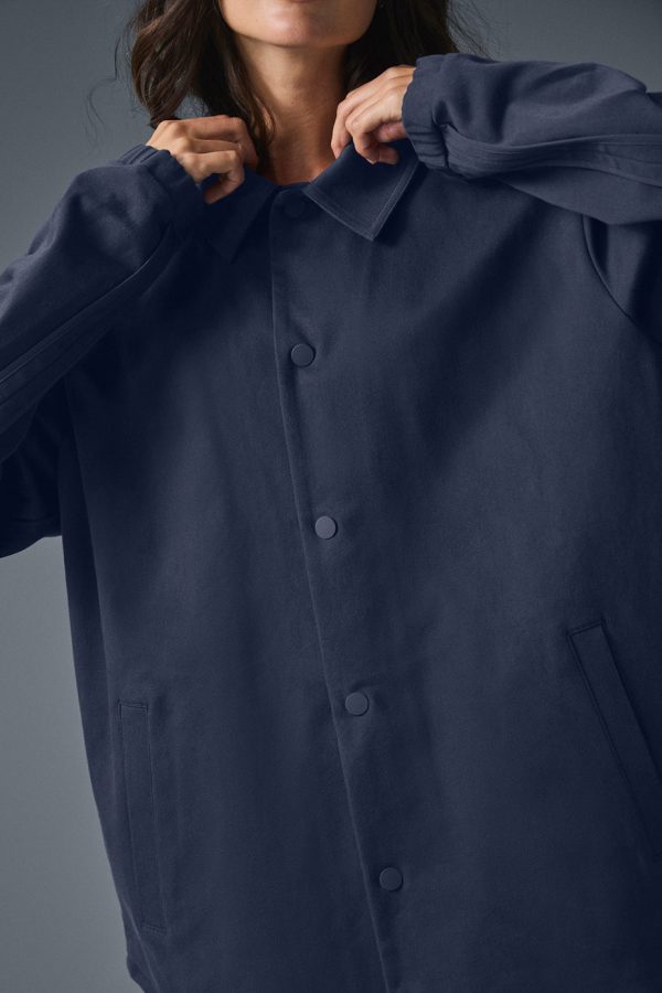 Edition Sueded Jacket ?C Navy