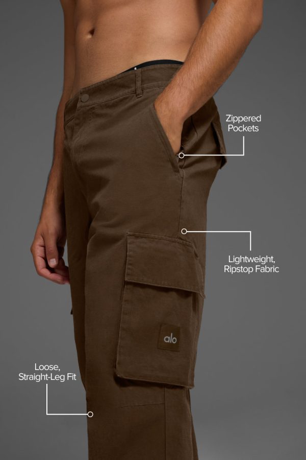 Cargo Ripstop Trouser – Espresso