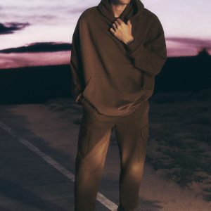 Edition Sueded Jogger – Espresso