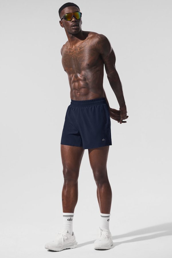 5″ Adapt Running Short – Navy
