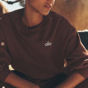 Accolade Crew Neck Pullover – Brownstone