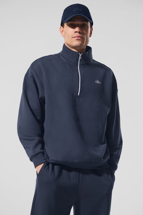 Accolade 1/4 Zip Pullover – Navy