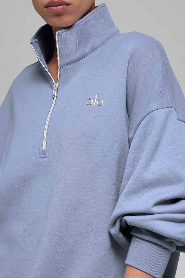 Accolade 1/4 Zip Pullover – Winter Frost