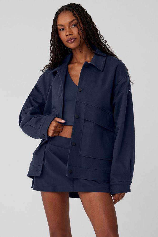 Unisex One Up Jacket ?C Navy