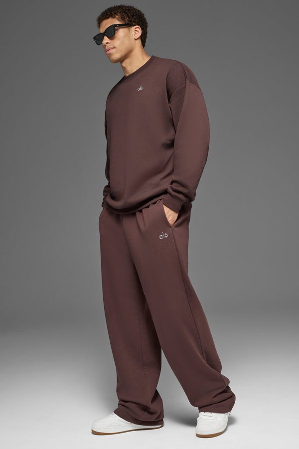 Accolade Straight Leg Sweatpant – Brownstone