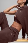 Accolade Straight Leg Sweatpant ?C Brownstone
