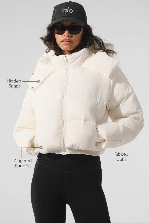Foxy Puffer Jacket ?C Ivory