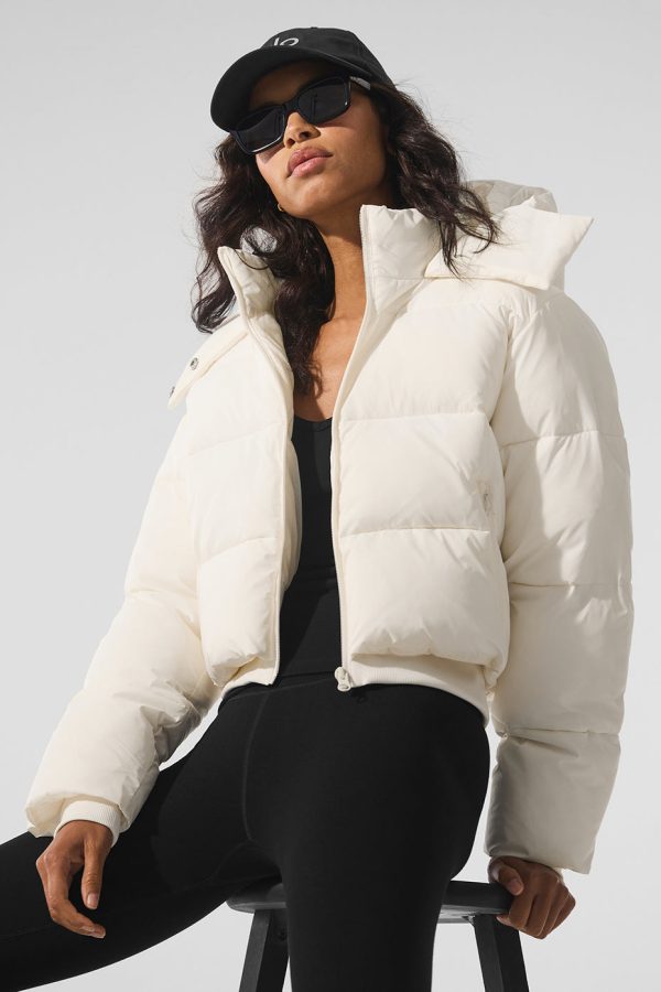 Foxy Puffer Jacket ?C Ivory