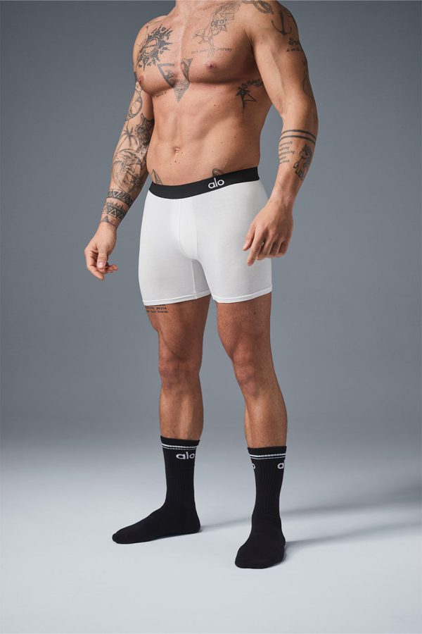 Day and Night Boxer – White