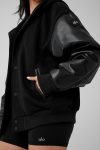 Select Hooded Bomber Jacket ?C Black