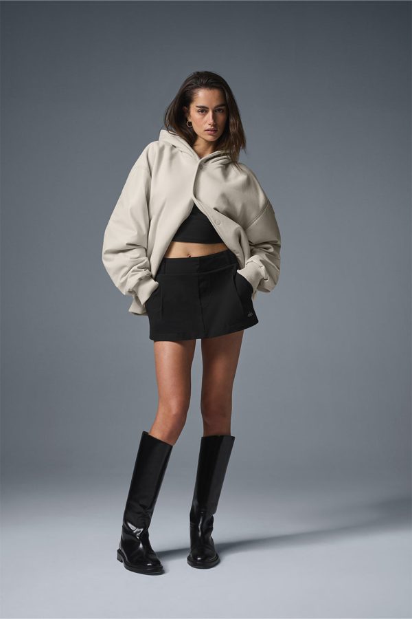 Select Hooded Bomber Jacket ?C Bone