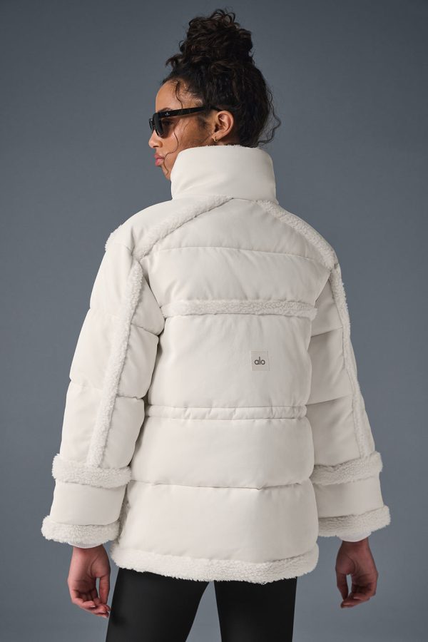 Ice Breaker Puffer Jacket ?C Ivory