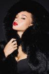 Opulent Faux Fur Statement Jacket ?C Black