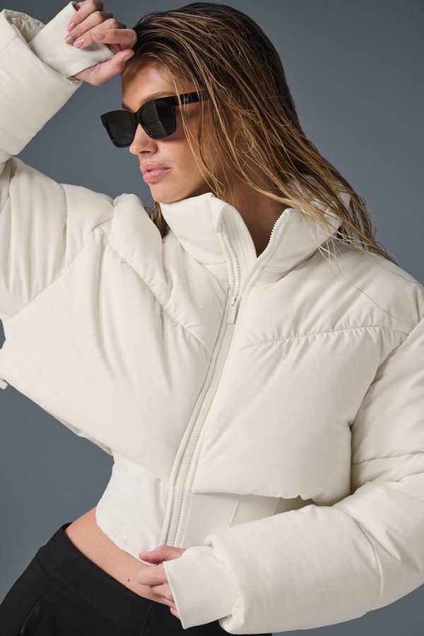 Main Act Corset Puffer ?C Ivory/Ivory