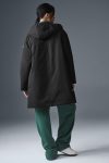 Rain Or Shine Puffer Long Coat ?C Black