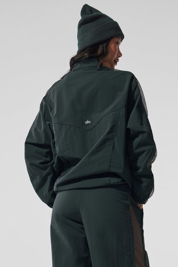 Origin Full-Zip Track Jacket ?C Charcoal Green