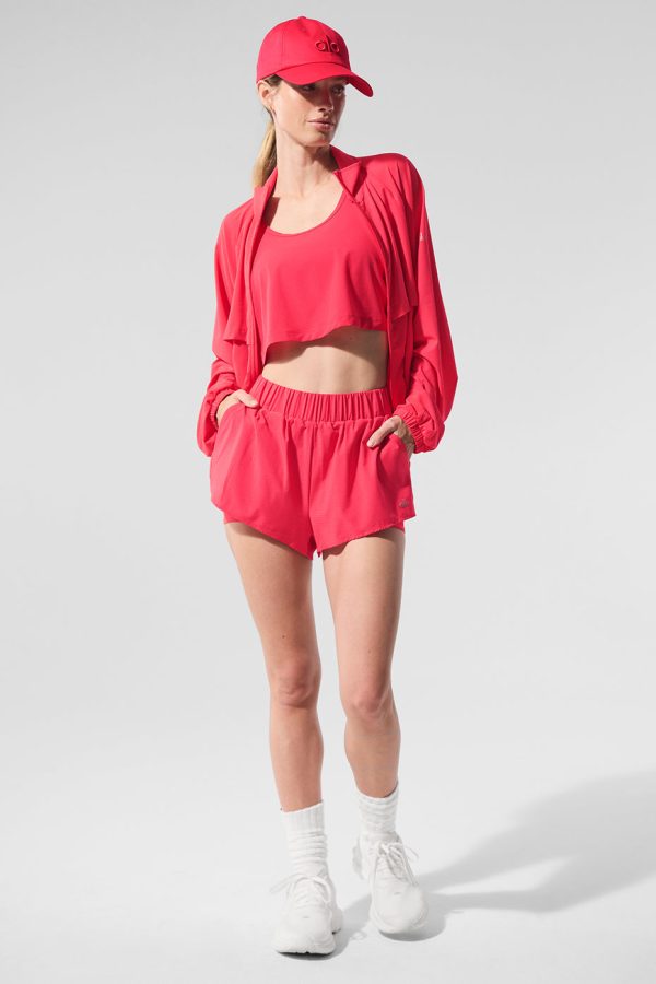 Sport Star Full Zip Jacket ?C Candy Red