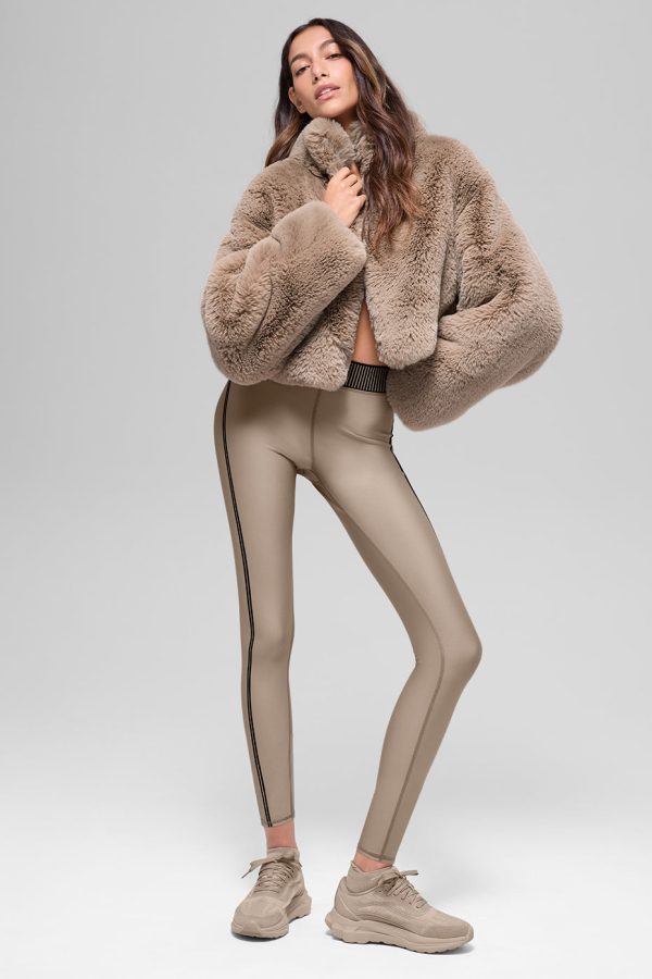 Faux Fur Allure Jacket ?C Oat