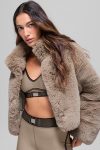 Faux Fur Allure Jacket ?C Oat