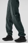 Polar Fleece Wintry Mix Pant ?C Charcoal Green
