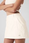 Snomoto Puffer Mini Skirt ?C Ivory